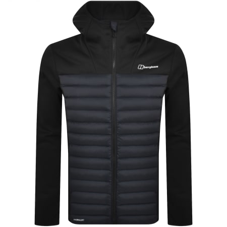 Berghaus Hottar Hybrid Full Zip Jacket Black Mainline Menswear